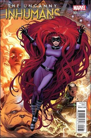Uncanny Inhumans issue 1-E Jim Cheung 1:25 Connecting Cover