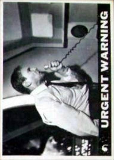 Lost in Space  (Base Set) card 30 Urgent Warning