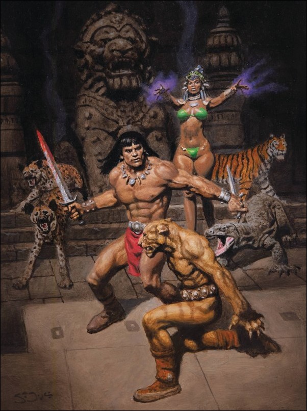 Savage Sword of Conan (2024) issue 7-C Sean Joyce Virgin Cover