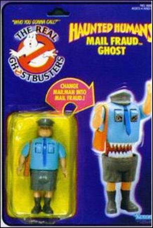 Real Ghostbusters: Haunted Humans figure 3 Mail Fraud Ghost