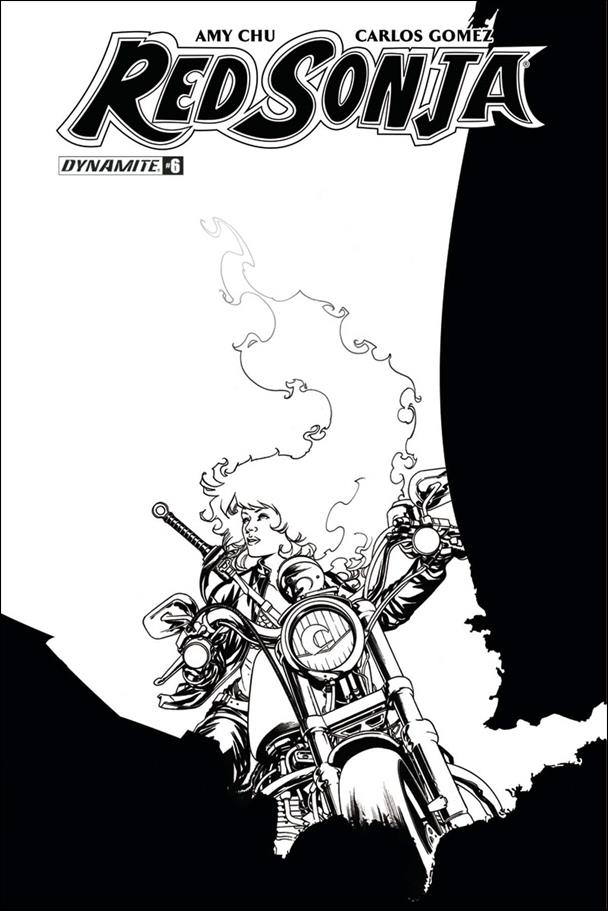 Red Sonja (2017) issue 7-G Mike McKone 1:20 Black and White Cover
