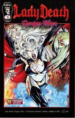 Lady Death: Dragon Wars issue 1-CD Previews Exclusive Edition 1/100