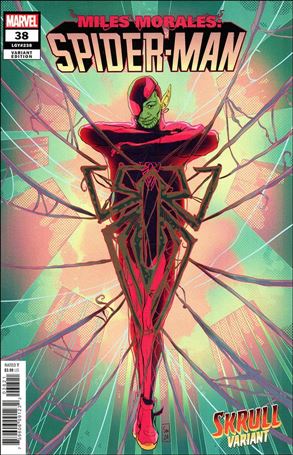 Miles Morales: Spider-Man (2018) issue 38-B Ernanda Souza Skrull Cover