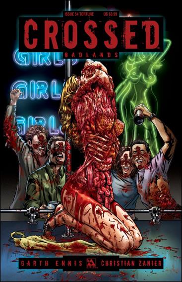 Crossed: Badlands issue 54-C Torture Cover