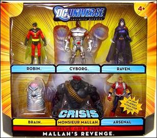 DC Universe: Infinite Heroes - Crisis (6-Packs) figure 3 Mallah's Revenge 6-Pack