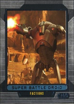 Star Wars Galactic Files (Base Set) card 324 Super Battle Droid