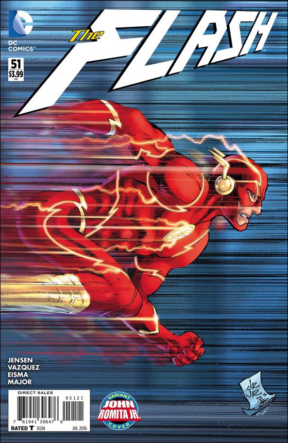 Flash (2011) issue 51-B John Romita Jr. Cover
