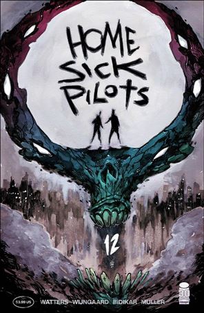 Home Sick Pilots issue 12-B Michael Dialynas Cover