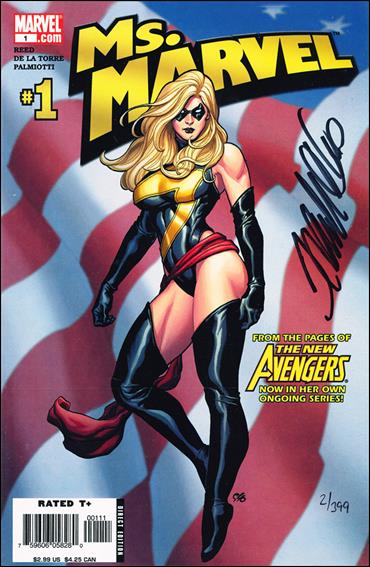 Ms. Marvel (2006) issue 1-D Dynamic Forces (Signed by Frank Cho) 1/399