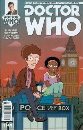 Doctor Who: The Eleventh Doctor Year Two issue 2-C Marc Ellerby Cover