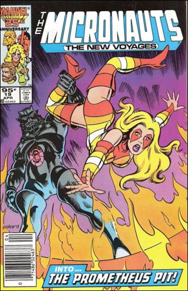 Micronauts (1984) issue 19-B Canadian Price Cover