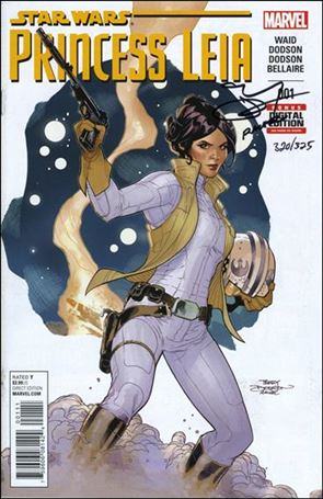Princess Leia issue 1-ZD DF Dodson Cvr (Sgd in Black by T & R Dodson) 1/325