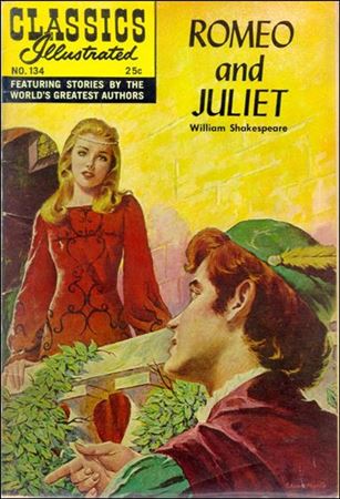 Classic Comics/Classics Illustrated issue 134-F HRN 166 - New Cover Art / Cardstock Cover