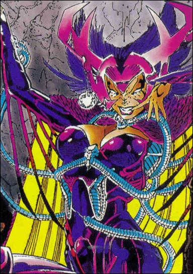 X-Men (Base Set) card 58 Deathbird
