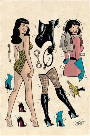 Bettie Page (2017) issue 4-F Scott Chantler 1:30 Virgin Cover