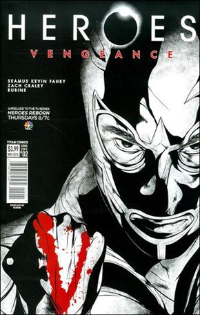 Heroes: Vengeance issue 2-B Subscription Cover