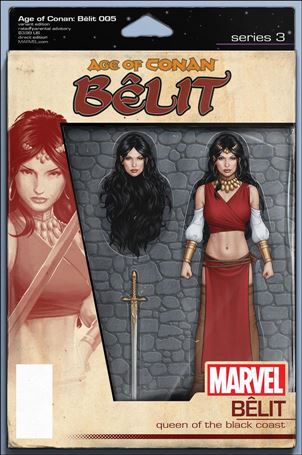 Age of Conan: Belit issue 5-B John Tyler Christopher Action Figure Cover