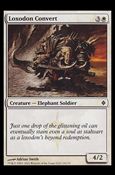 Magic the Gathering: New Phyrexia card 14 Loxodon Convert