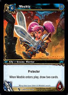 World of Warcraft: March of the Legion (Base Set) card 170 Weeble