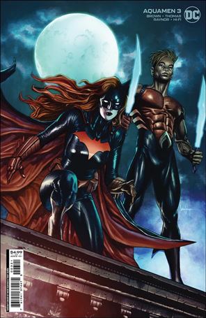 Aquamen issue 3-B Mico Suayan Cardstock Cover