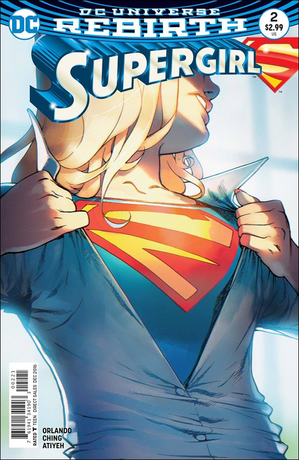 Supergirl (2016) issue 2-B Bengal Cover