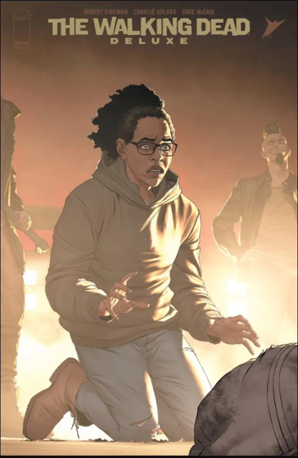 Walking Dead Deluxe issue 98-C Mattia De Iulis Connecting Cardstock Cover