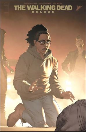 Walking Dead Deluxe issue 98-C Mattia De Iulis Connecting Cardstock Cover