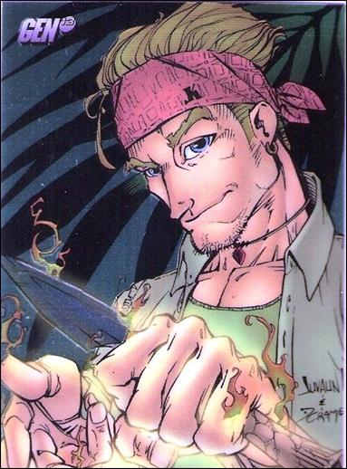 Gen13: Series 1 (Base Set) card 35 Burnout, Adventurer