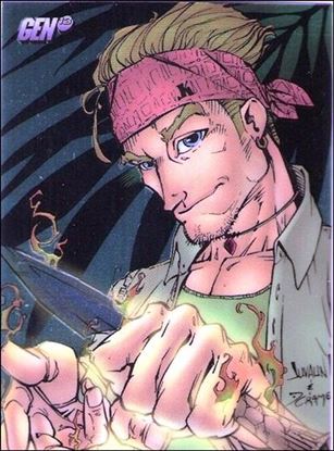Gen13: Series 1 (Base Set) card 35 Burnout, Adventurer