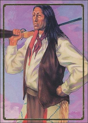 Native Americans: An Epic Struggle of Blood and Courage (Base Set) card 69 Spotted Tail