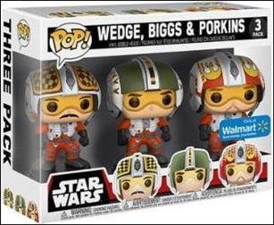 POP! Star Wars Multi-Packs figure nn13 Wedge, Biggs & Porkins 3 Pack Walmart