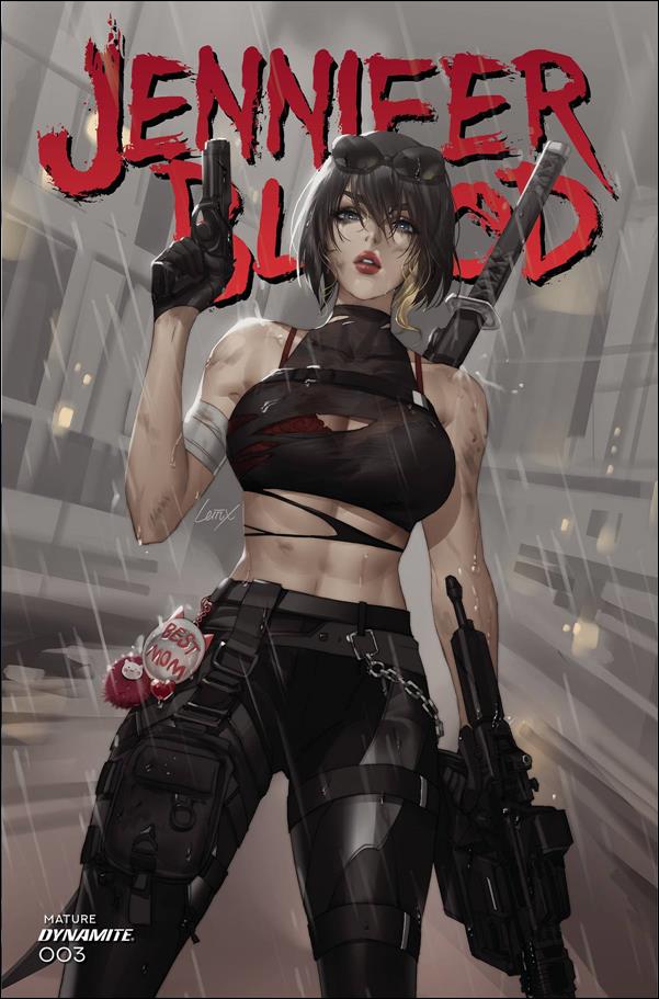 Jennifer Blood (2021) issue 3-C Leirix Li Cover