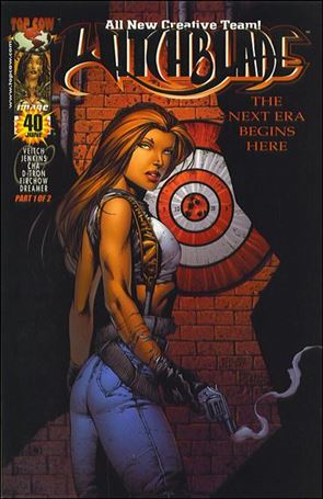 Witchblade (1995) issue 40-E Mid-West Gold Foil Cover