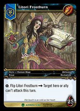 World of Warcraft: Heroes of Azeroth (Base Set) card 5 Litori Frostburn