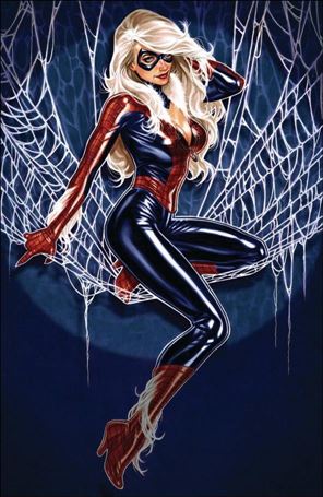 Amazing Spider-Man (2018) issue 1-ZB Mark Brooks Virgin Blue Cover