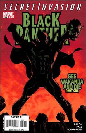 Black Panther (2005) issue 39 Jason Pearson Cover