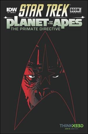 Star Trek/Planet of the Apes: The Primate Directive issue 1-G John H. Midgley ThinkGeek Cover
