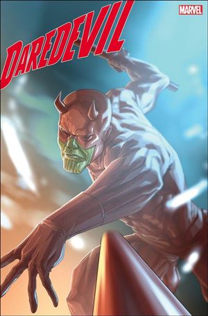 Daredevil (2022) issue 2-C Pete Woods Skrull Cover