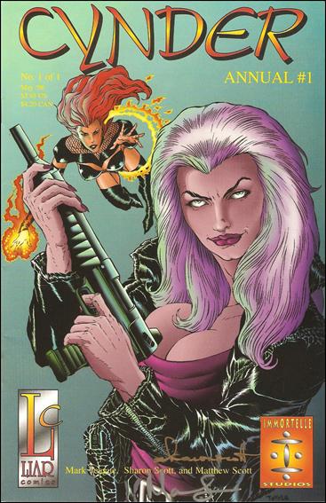 Cynder Annual issue 1-B Tim Vigil Cover