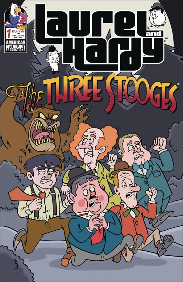 Laurel and Hardy / The Three Stooges issue 1-D Diego Tapie AM Exclusive Cover
