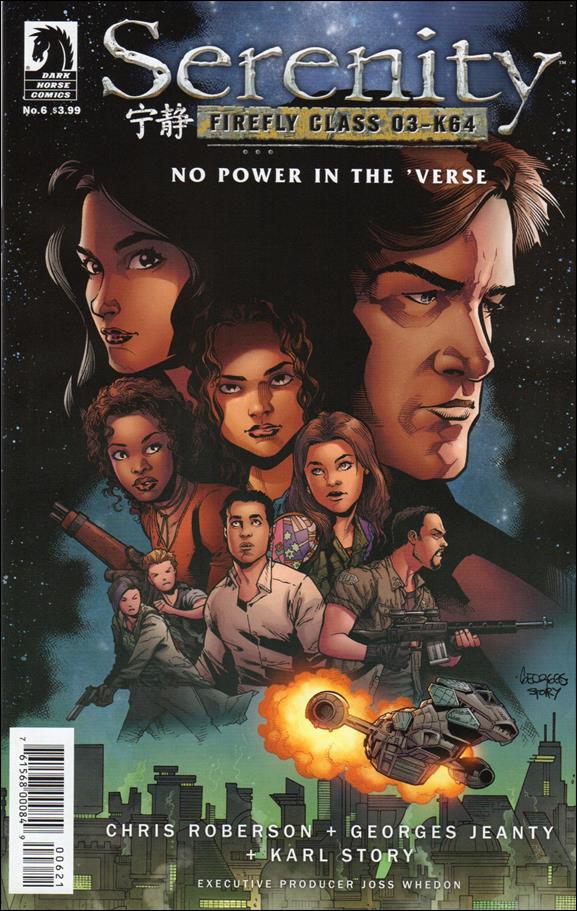Serenity: Firefly Class 03-K64 - No Power In The Verse issue 6-B Georges Jeanty Cover