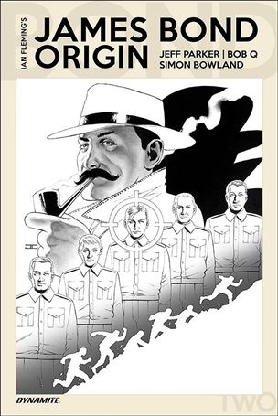 James Bond: Origin issue 2-F John Cassaday 1:10 Black & White Cover