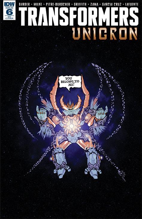 Transformers: Unicron issue 6-E JPG McFly KRS Comics Black Cover