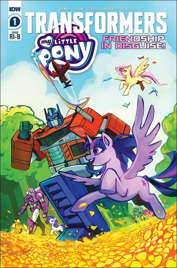 My Little Pony/Transformers issue 1-C Bethany McGuire-Smith 1:100 Cover