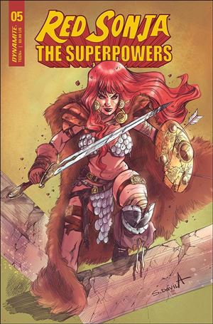 Red Sonja: The Superpowers issue 5-G Sergio Davila Cover
