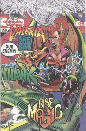 Valeria the She Bat (1993) issue 5 Embossed Tyvek Cover