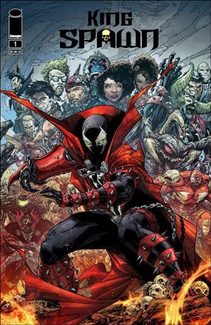 King Spawn issue 1-F Brett Booth Cover