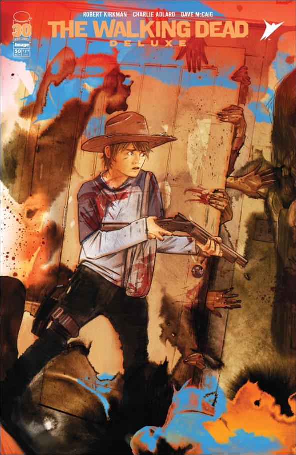 Walking Dead Deluxe issue 50-C Tula Lotay Cover