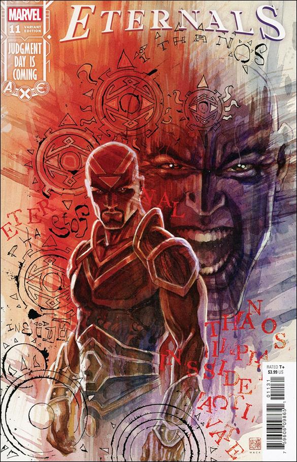 Eternals (2021) issue 11-D David Mack 1:25 Cover