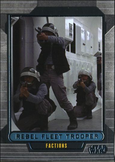Star Wars Galactic Files (Base Set) card 332 Rebel Fleet Trooper